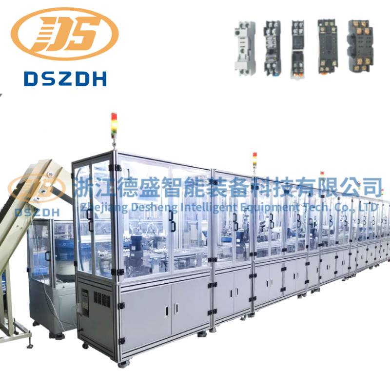 Relės lizdo automatinė gamybos linija